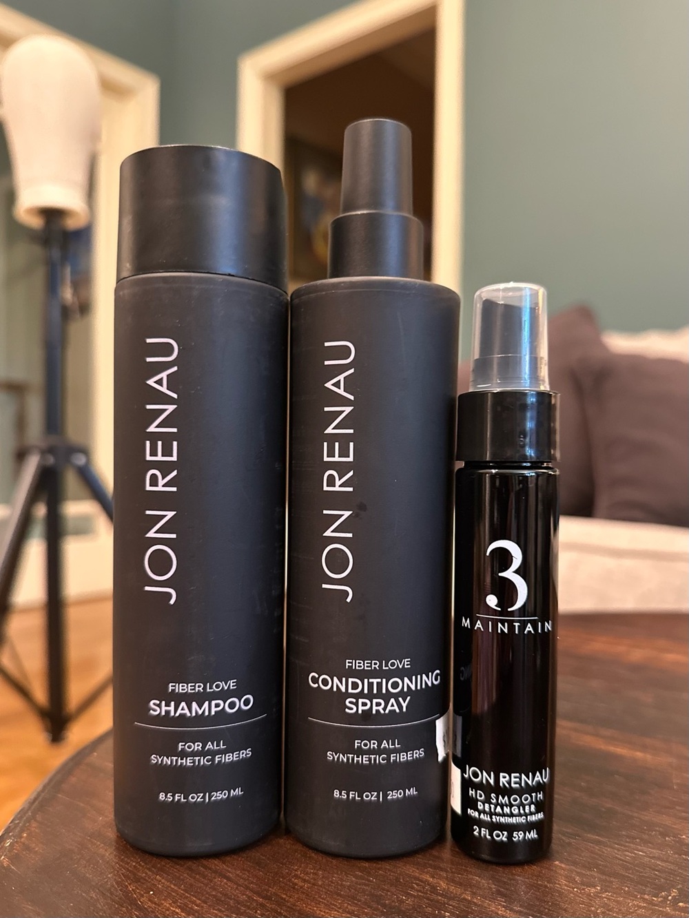 Jon Renau Fiber Love Shampoo and Conditioner